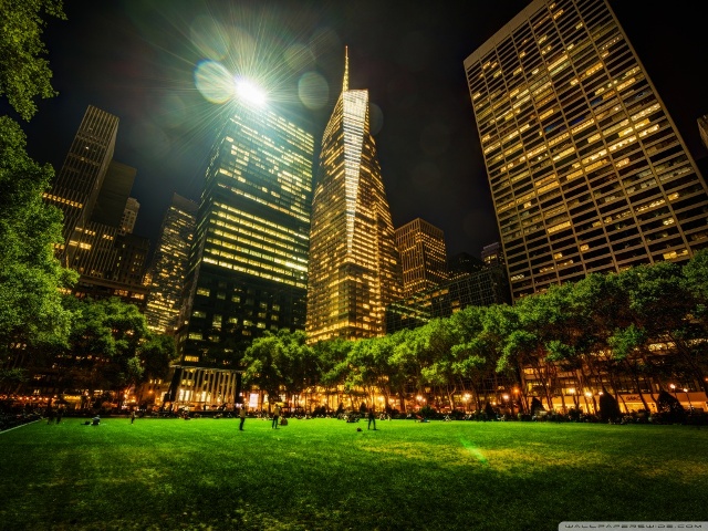 bryant park in new york city